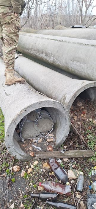 Бетонные  трубы б.у