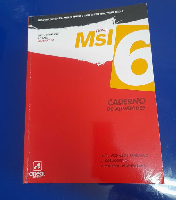 Cadernos de actividades 6 ano