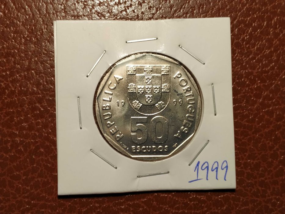 488 moeda de 50 escudos de 1999 - Portugal