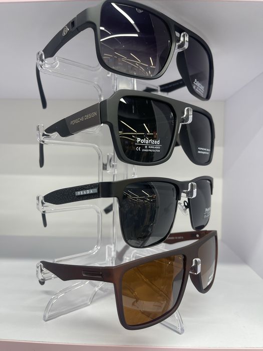 Очки Porsche design , Ray-Ban Ferrari, Armani  в матовой оправе
