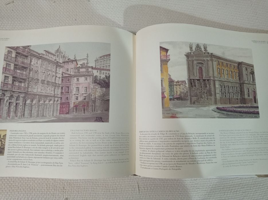 Espírito do Porto - aguarelas de Vasco d'Orey Bobone