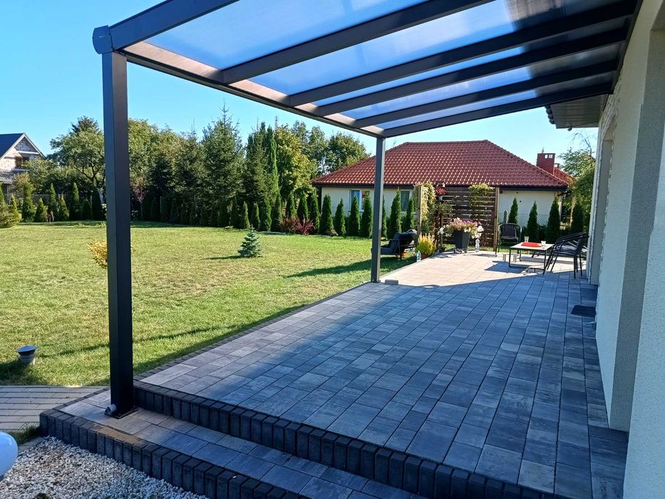 Aluminiowe zadaszenie tarasu