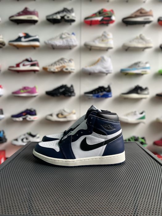 Оригінал!Кросівки Air Jordan 1 Retro High OG Midnight Navy(DZ5485-401)