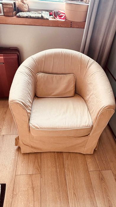 Fotel z pokrowcem Ikea