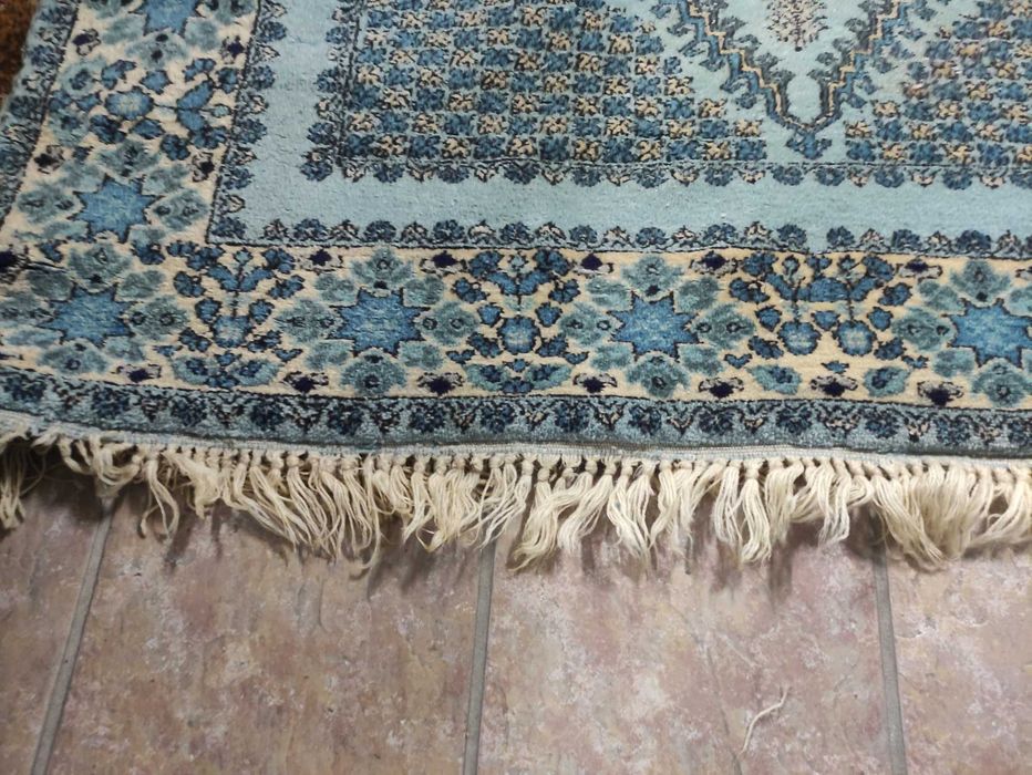 Tapete azul de origem Marrocos424348045762908162