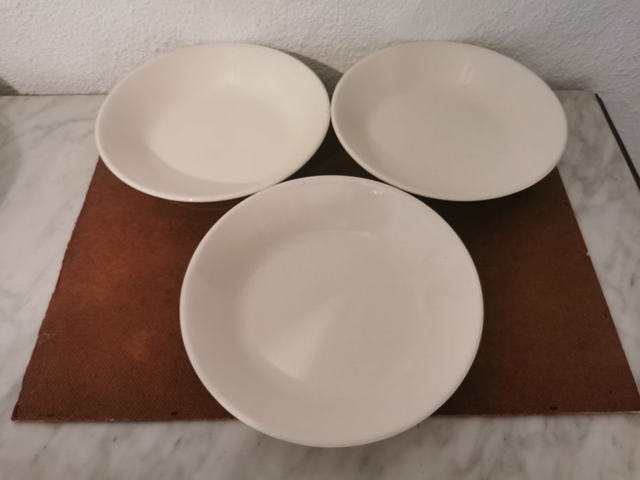 3 Pratos Sopa - 21 cm Diâmetro
