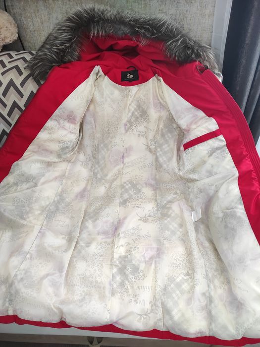 Пуховик зимний, женский