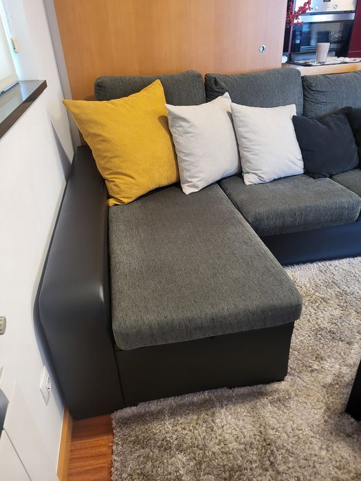 Vendo sofa com chaisse longue