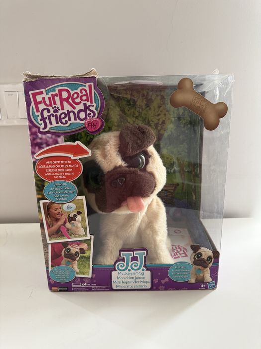 Peluche Interativo FurReal Friends - Pug JJ Saltitão