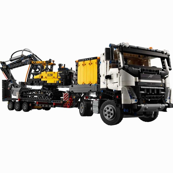 Lego Technic 42175 - Camião Volvo FMX e Escavadora Elétrica EC230