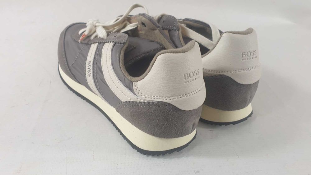 Hugo Boss buty męskie sportowe Hugo Boss Medium Grey rozmiar 43