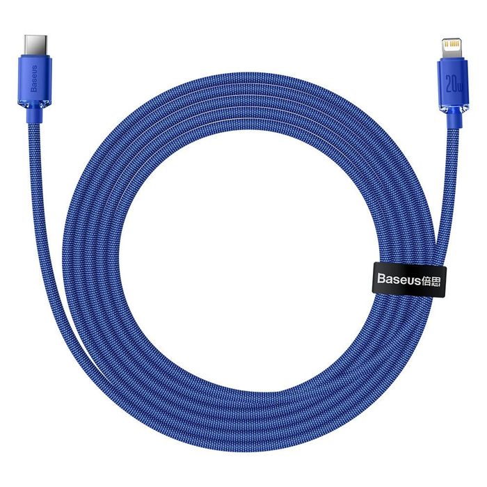 Baseus kabel przewód USB Typ C - Lightning 20W 2m niebieski