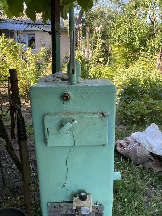 Газовий котел із СРСР зроблений з нержавіючоі сталі