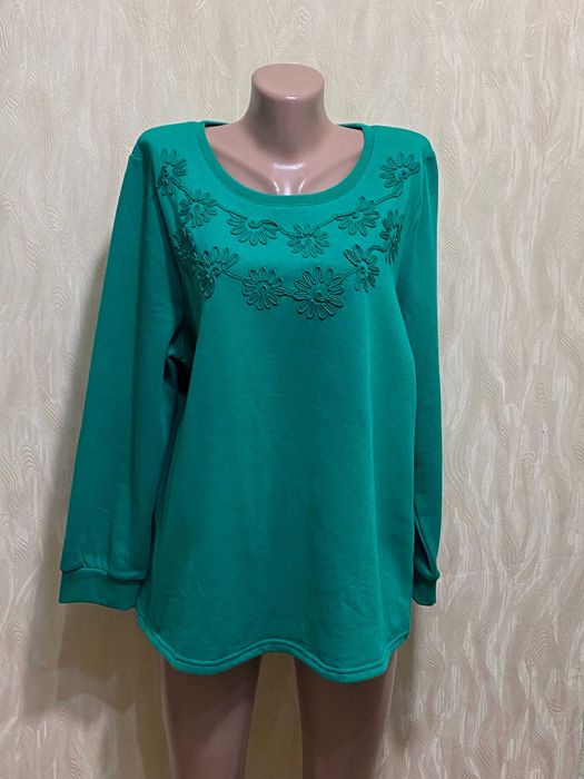 Теплий м'який жіночий світшот на флісі bonmarche, р.20-22