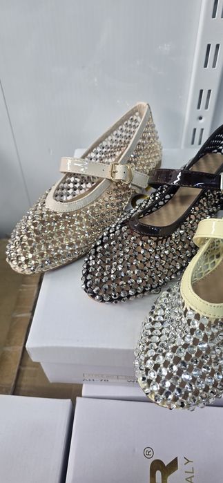 Балетки  Балерина в стразах 36-41