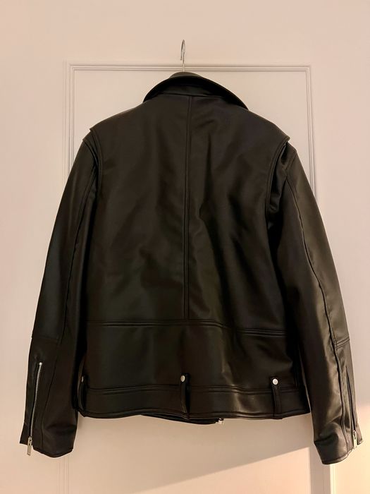 Ramoneska, męska kurtka eko skóry