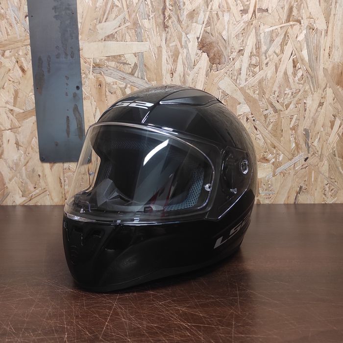 Używany kask motocyklowy LS2 FF353 RAPID II czarny połysk rozmiar S