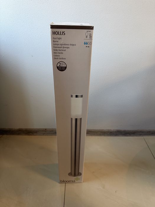 Dwie nowe  lampy ogrodowe