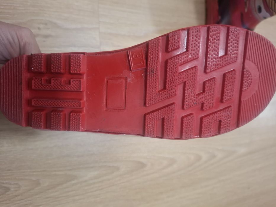 Galochas, botas da chuva, McQueen, criança, tamanho 31