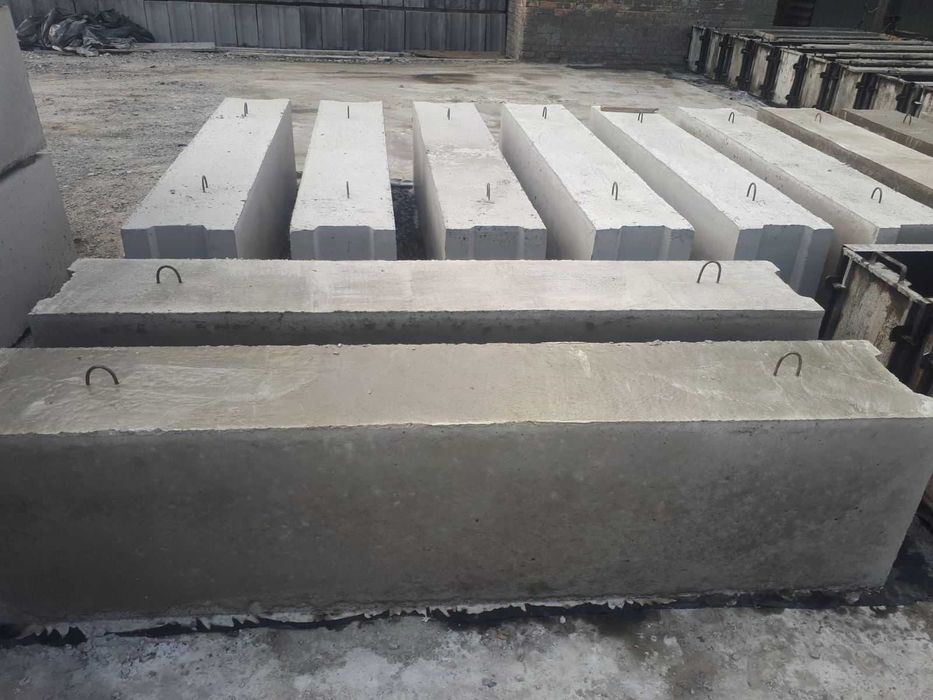 Блоки фундаментные с доставкой, блоки в наличии на складе ФБС блоки