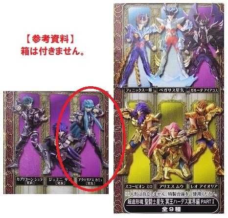 Bandai Saint Seiya Soul Of Hyper Figuration "Aquarius Camus " Surplice