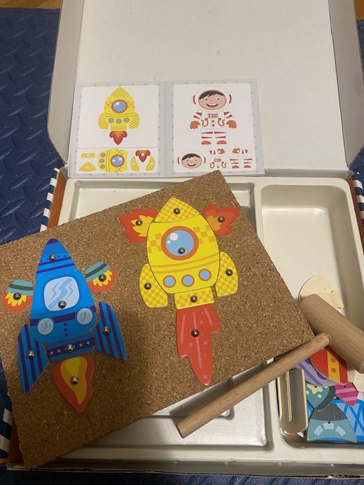 Гра на координацію з молотком, космос, Djeco