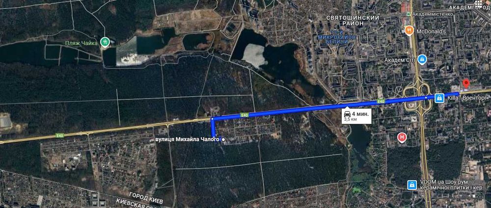Обмін майнового комплексу (будинків) у лісі поряд з метро Житомирська - View 2