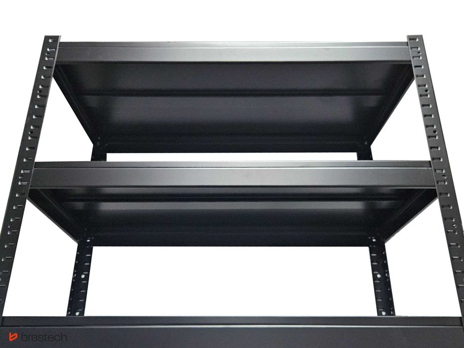 Regał z półkami solidny 200 cm x 100 cm x 50 cm