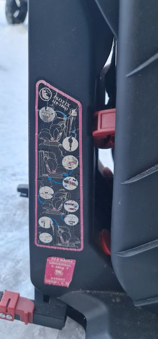 Fotelik samochodowy isofix