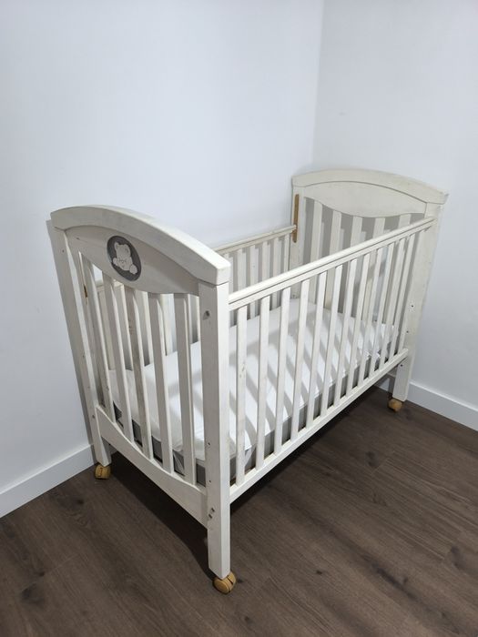 Berço trama + colchão viscoelástico novo