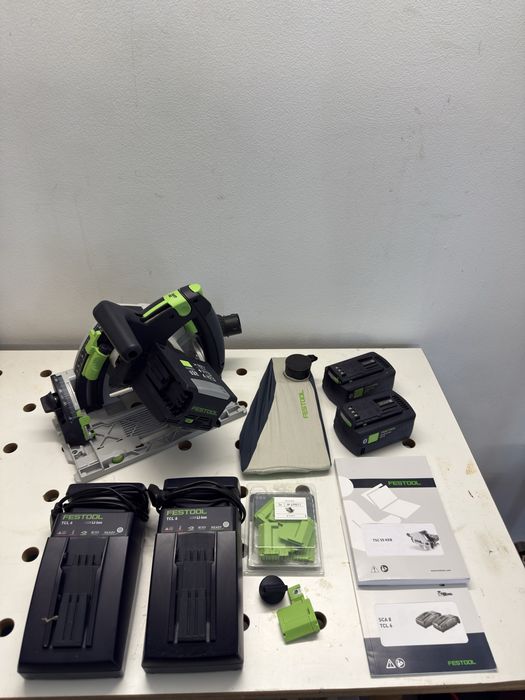 Pilarka - zagłębiarka Festool TSC 55 K + cały osprzęt