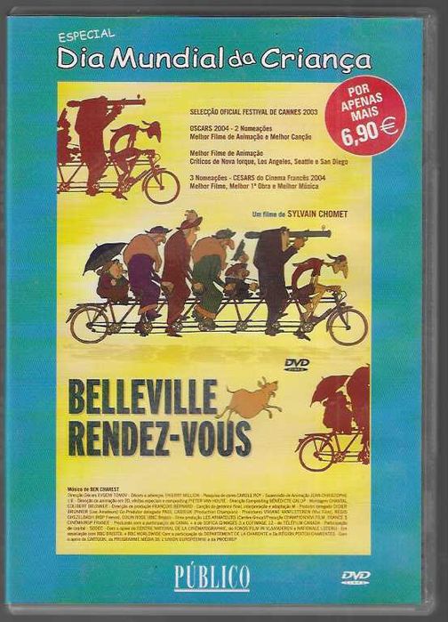 Sylvan Chomet. Belleville Rendez-Vous.