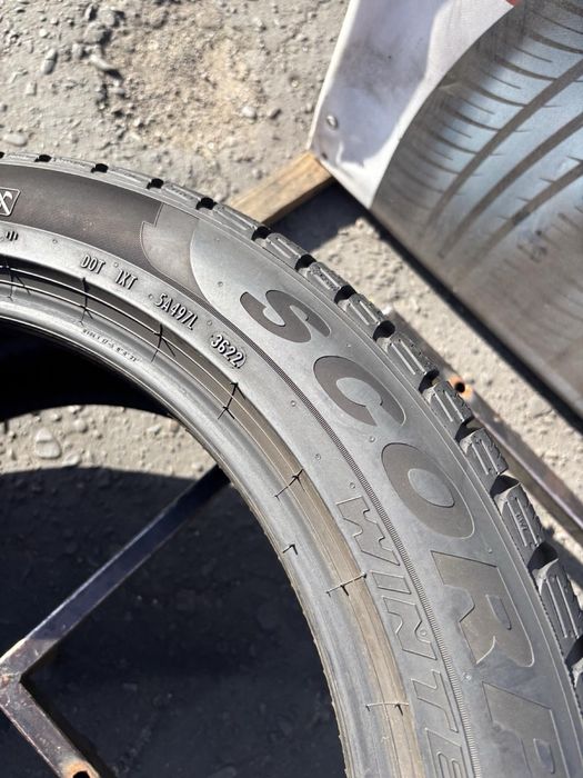 Шини 255/45 R19 пара Pirelli 2022p зима 7мм