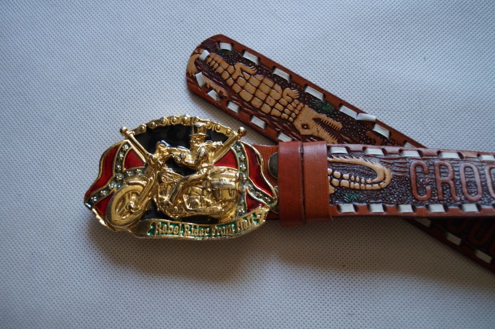 Pasek Rebel Rider Crocodile USA orginal