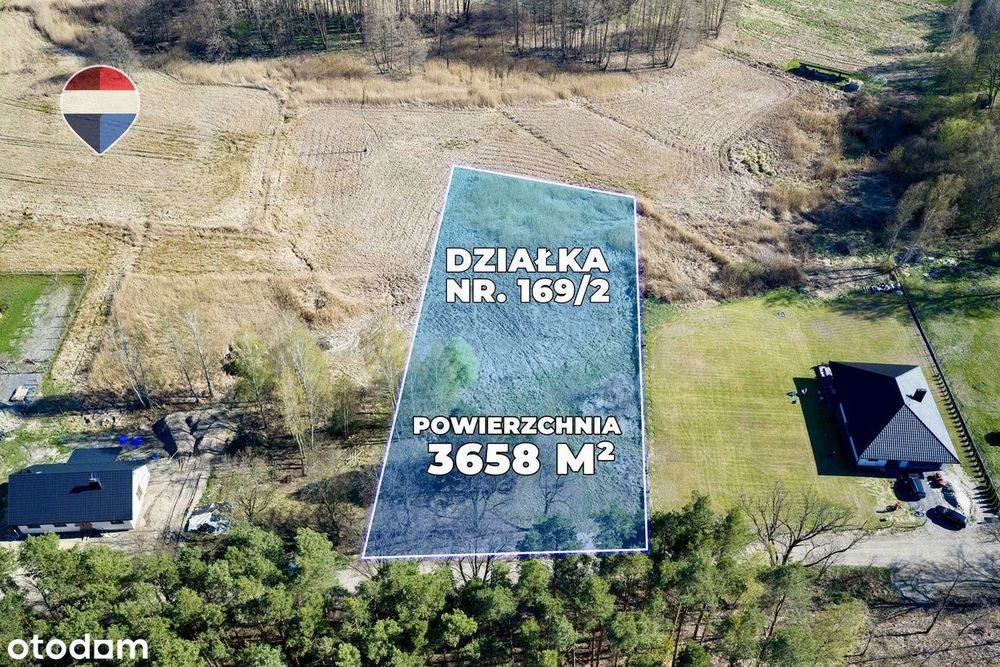 Duża działka z warunkami zabudowy