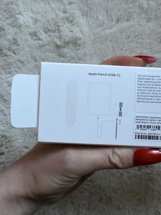 Rysik Apple pencil usb-c muwa3zm/a