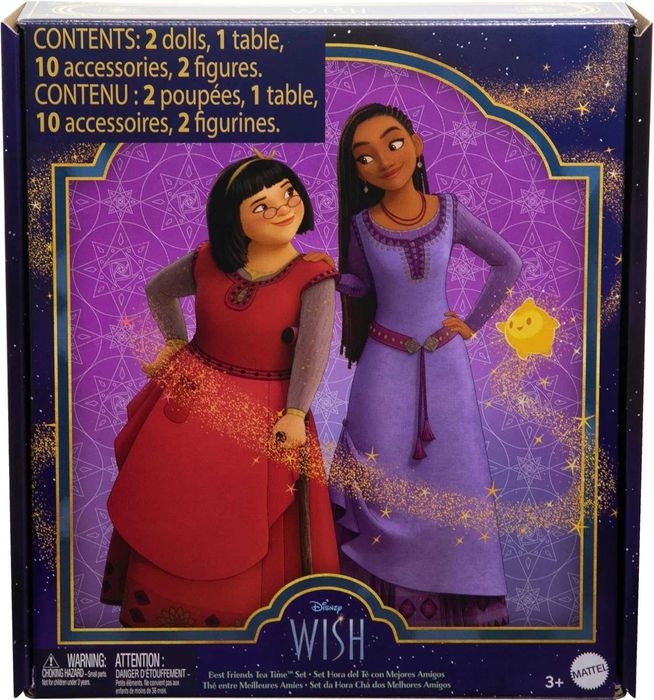 Дісней Аша Mattel Disney Wish Asha Best Friends Tea Time Playset