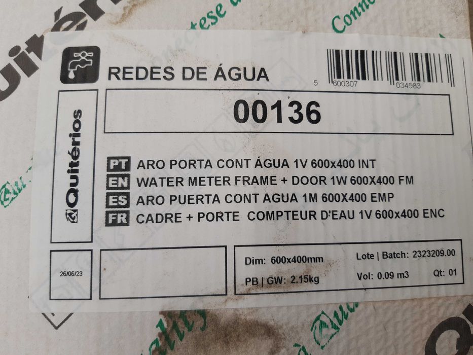 Porta de contador nova