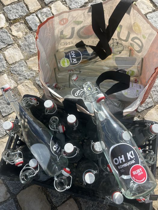 Garrafas 750ml Vidro
