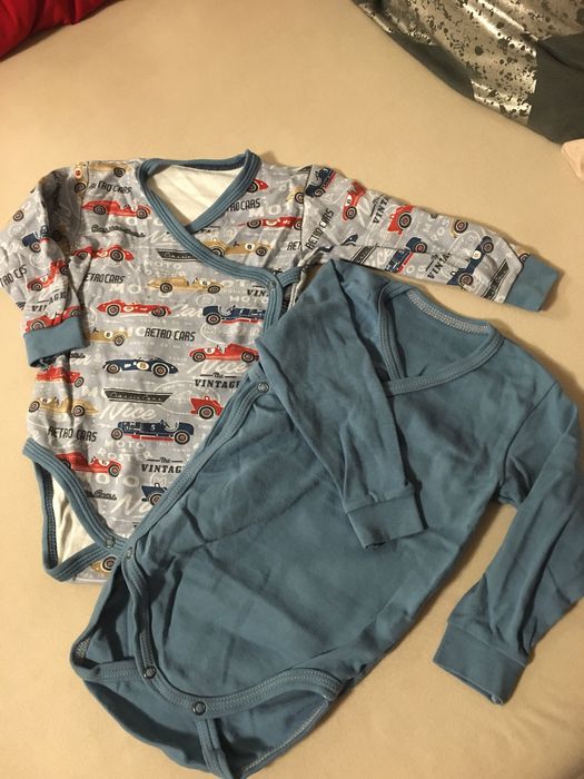 Body dwupak dlugi rekaw polski producent 86cm nowe