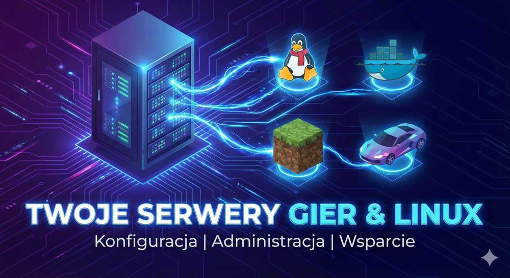 Konfiguracja Serwerów | Linux, Docker & Chmura | Pomoc IT