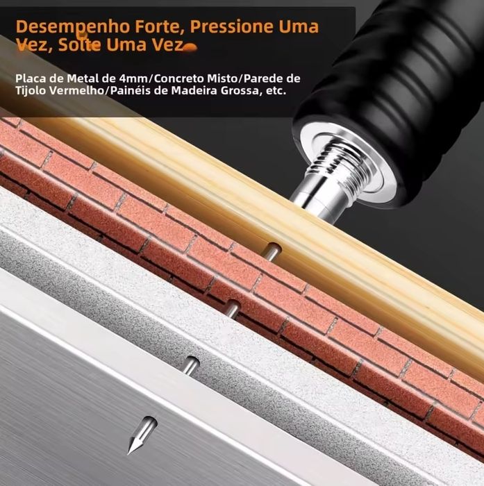 Pistola de Pregos fulminantes