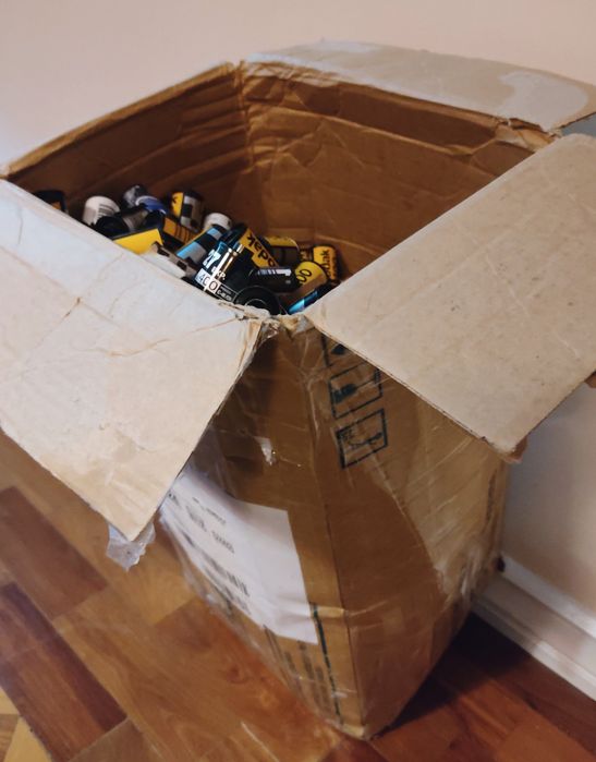 Chassis/canisters 35mm vazios