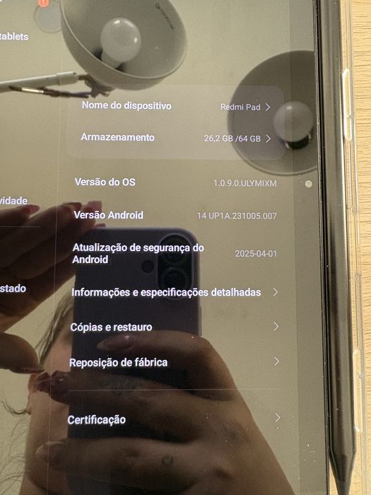 Redmi Pad 64GB + Capa + Caneta | Excelente Estado