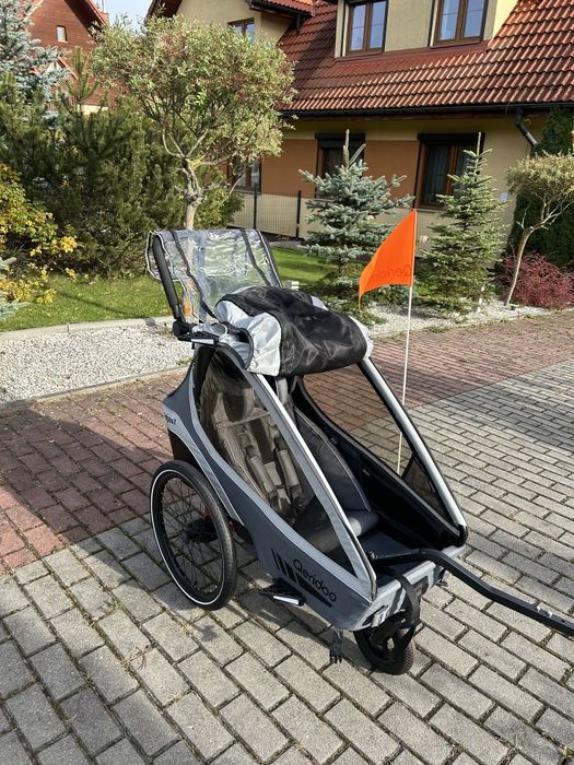 Qeridoo Kidgoo 1 przyczepka rowerowa