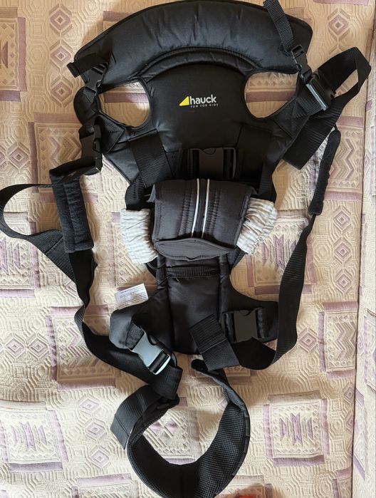 Переноска рюкзак-кенгуру Hauck 4 Way Carrier Black
