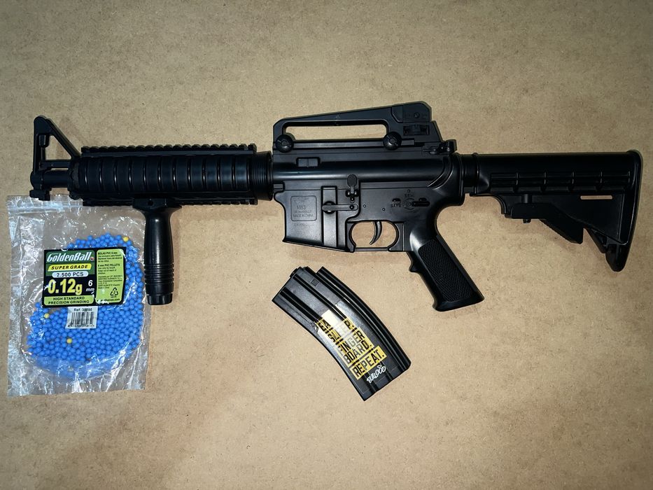 M4 arma air soft semi automatica e automatica