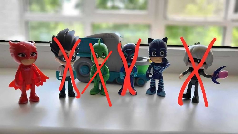 Персонажі герої в масках (PJ Masks)