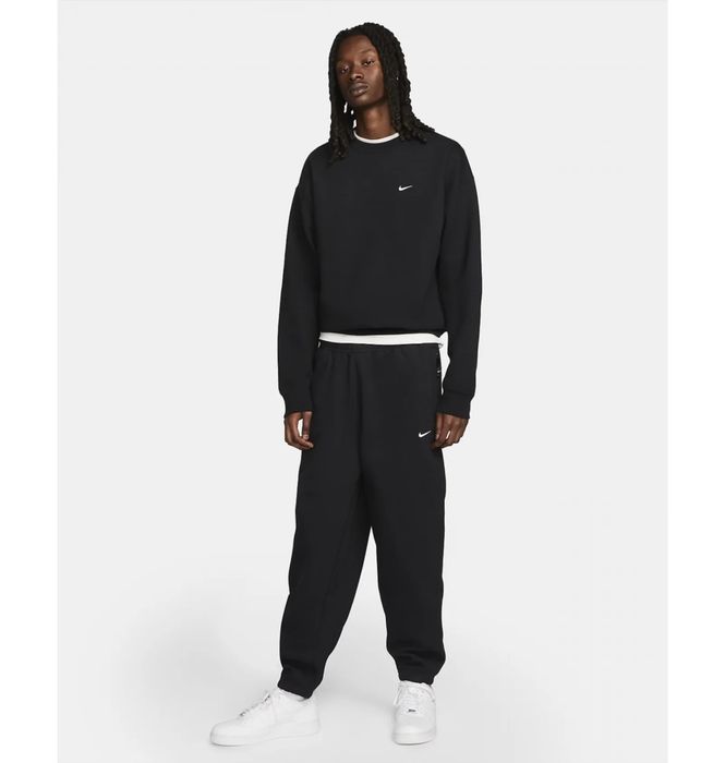 Штани чоловічі Nike Solo Swoosh Fleece Joggers Black оригінал DX1364-010