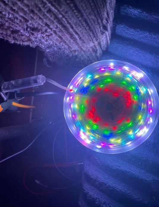 Гірлянда  Smart 10-20м  управління з телефону+ пульт. З батарейками